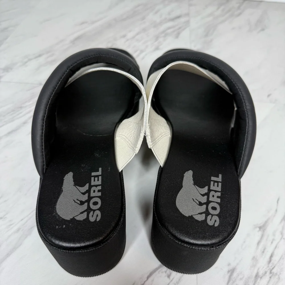 Sorel Cameron Crisscross Flatform Sandal 8 1/2